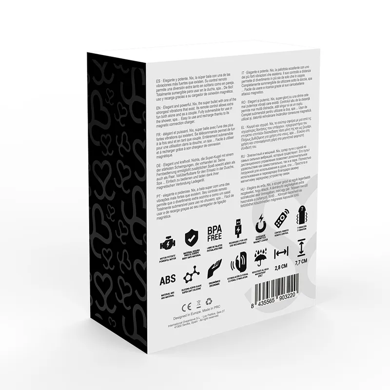 Sex Shop Online y Tienda Erótica 10€ - Erolie, MORESSA - NIX POTENTE VIBRADOR MULTI JUEGOS CONTROL REMOTO NEGRO4 Sex Shop Online y Tienda Erótica 10€ - Erolie, MORESSA - NIX POTENTE VIBRADOR MULTI JUEGOS CONTROL REMOTO NEGRO