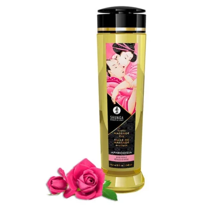Sex Shop Online y Tienda Erótica 10€ - Erolie, SHUNGA - ACEITE DE MASAJE EROTICO APHRODISIA 240 ML